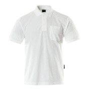 00783-260-06 Polo avec poche poitrine - Blanc