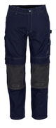 05079-010-09 Pantalon avec poches genouillères - Noir