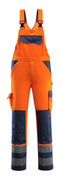 07169-860-141 Salopette avec poches genouillères - Hi-vis orange/Marine