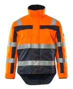 07223-880-141 Veste grand froid - Hi-vis orange/Marine