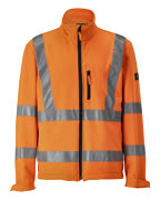 08005-159-14 Veste softshell - Hi-vis orange