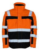 09335-880-141 Veste grand froid - Hi-vis orange/Marine