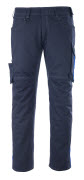 12079-203-01011 Pantalon avec poches cuisse - Marine foncé/Bleu roi