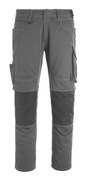 12179-203-1809 Pantalon avec poches genouillères - Anthracite foncé/Noir