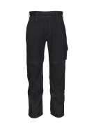 12355-630-09 Pantalon avec poches genouillères - Noir