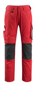 12679-442-0918 Pantalon avec poches genouillères - Noir/Anthracite foncé