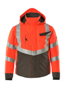 15535-231-14010 Veste grand froid - Hi-vis orange/Marine foncé