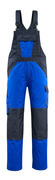 15769-330-11010 Salopette avec poches genouillères - Bleu roi/Marine foncé