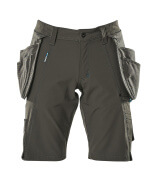 17149-311-09 Short avec poches flottantes - Noir