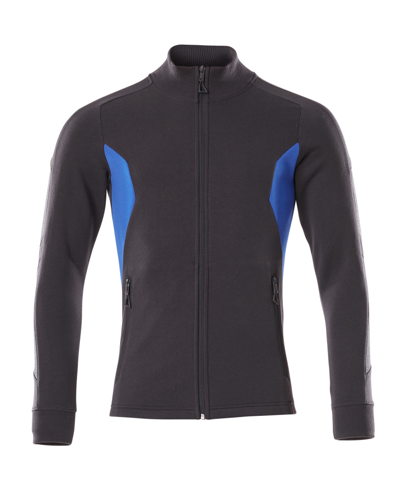 Sweatshirt zippé, coupe moderne