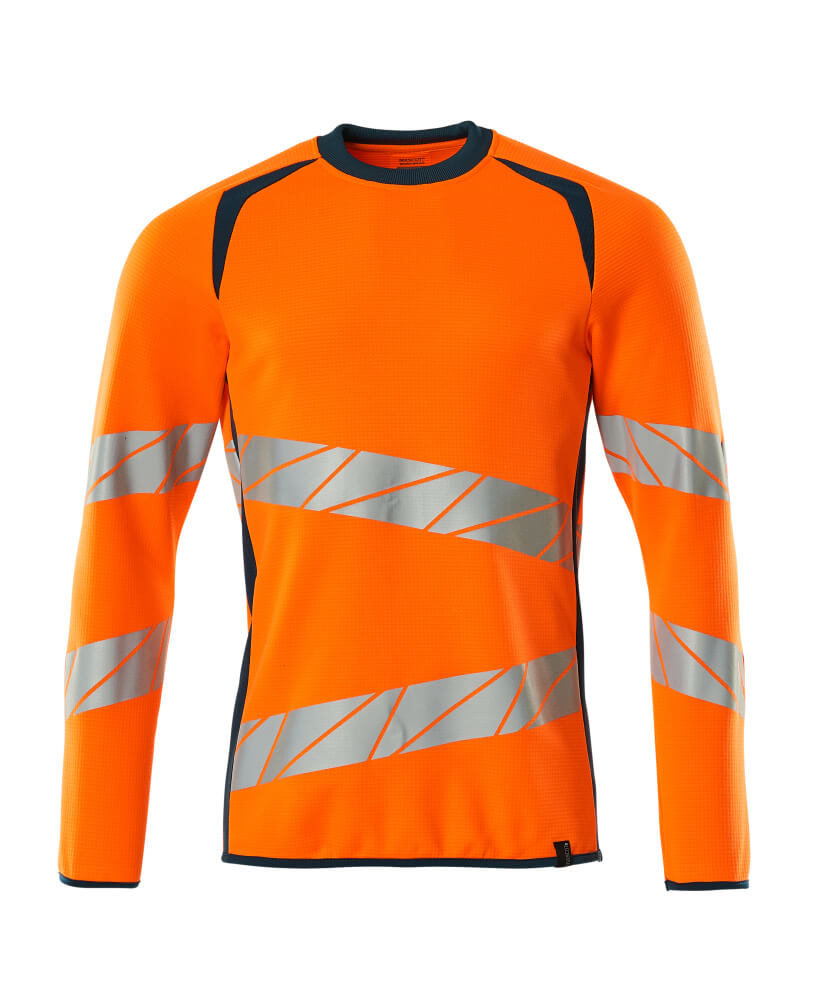 Hi-vis Orange/Bleu pétrole foncé