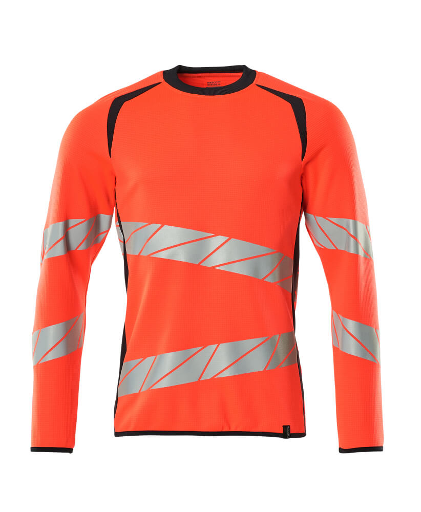 Hi-vis Rouge/Marine foncé