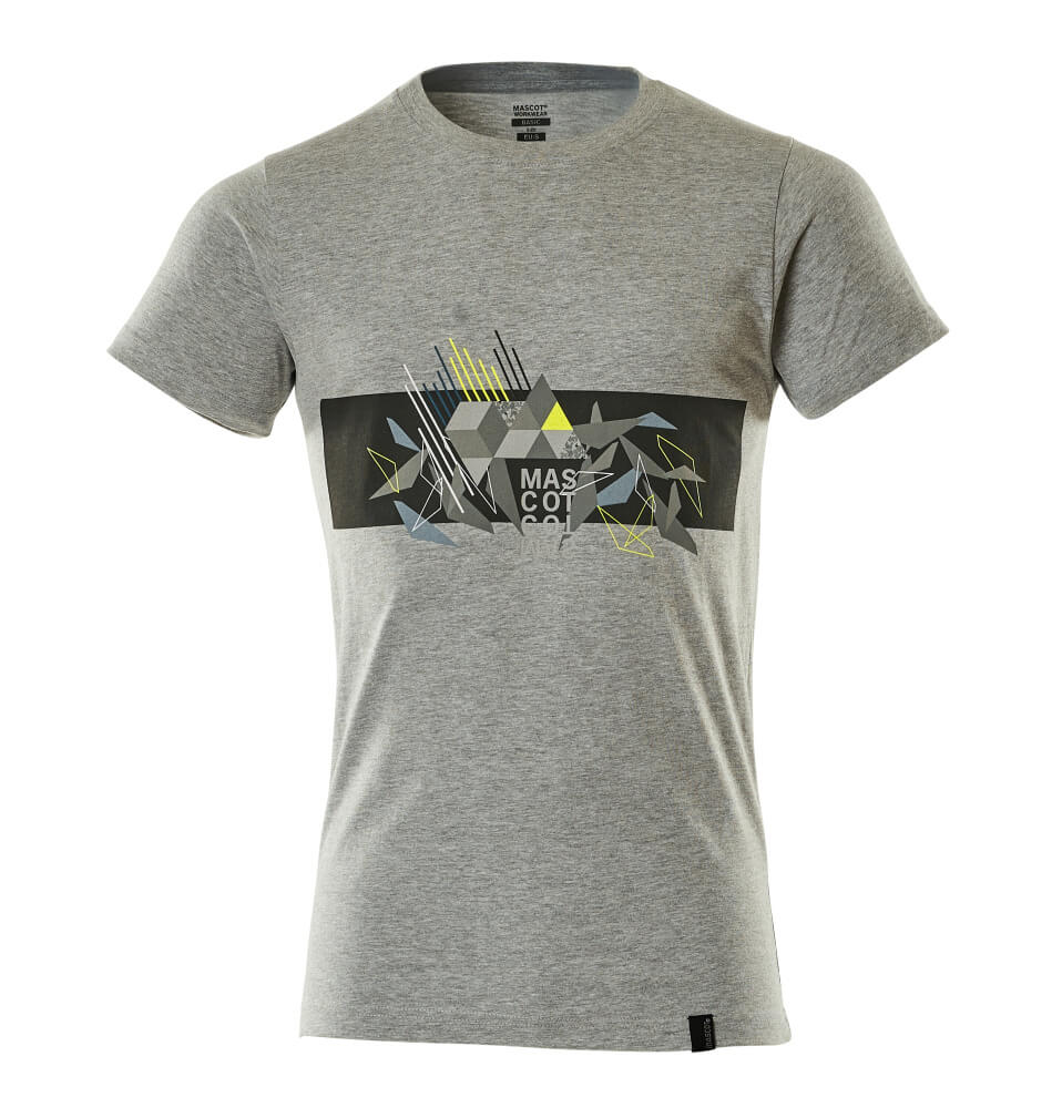 Gris chiné/Hi-vis jaune
