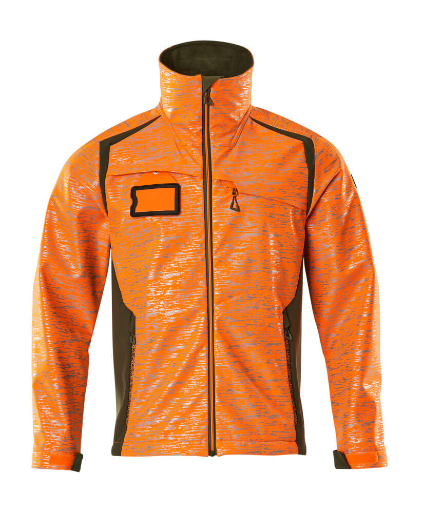 Hi-vis Orange/Vert mousse