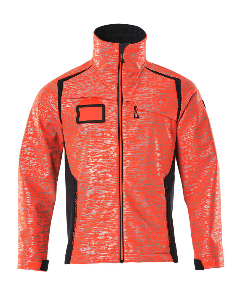 Hi-vis Rouge/Marine foncé