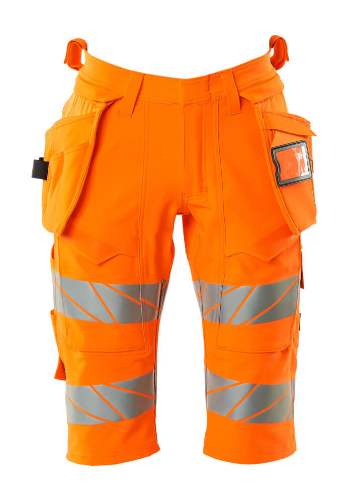 Short avec poches flottantes , stretch