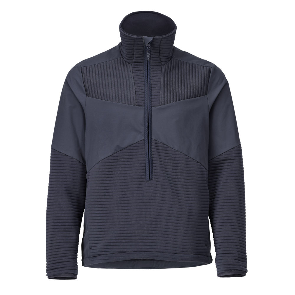 Pull polaire demi-zippé et doublure