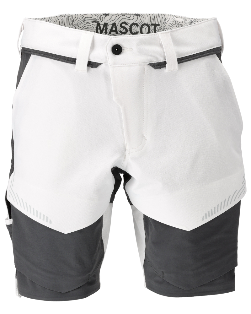 Blanc/Gris anthracite