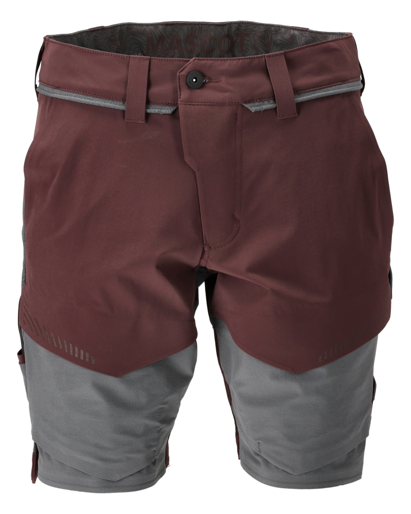 Bordeaux/Gris anthracite