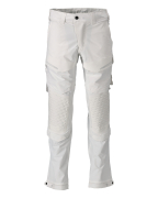 22279-605-2289 Pantalon avec poches genouillères - Bordeaux/Gris anthracite