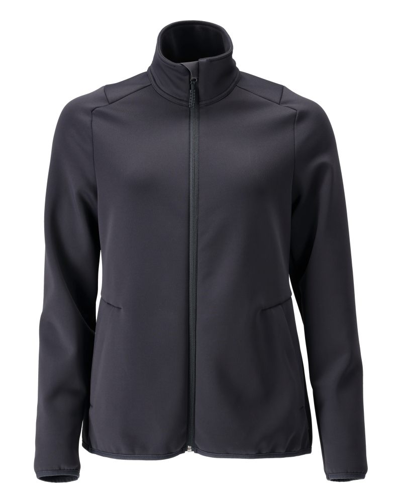 Pull polaire zippé, coupe femme