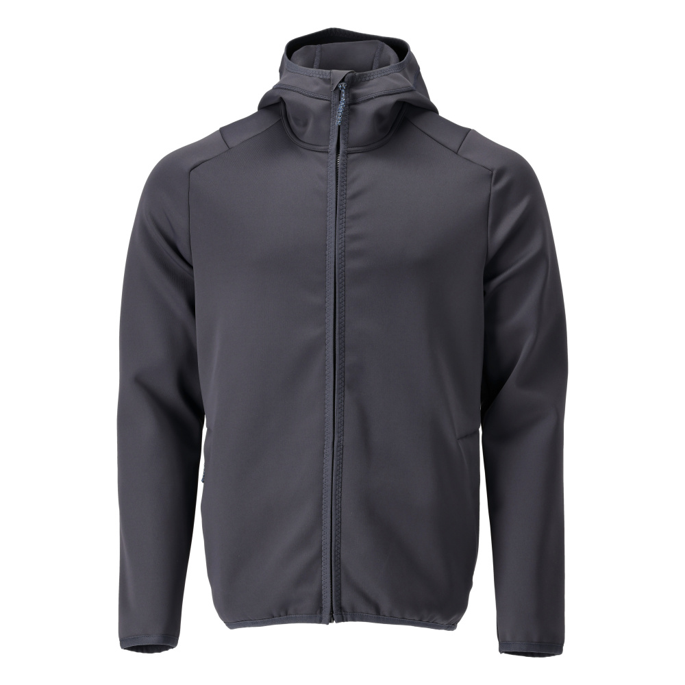 Pull polaire avec capuche et zippé