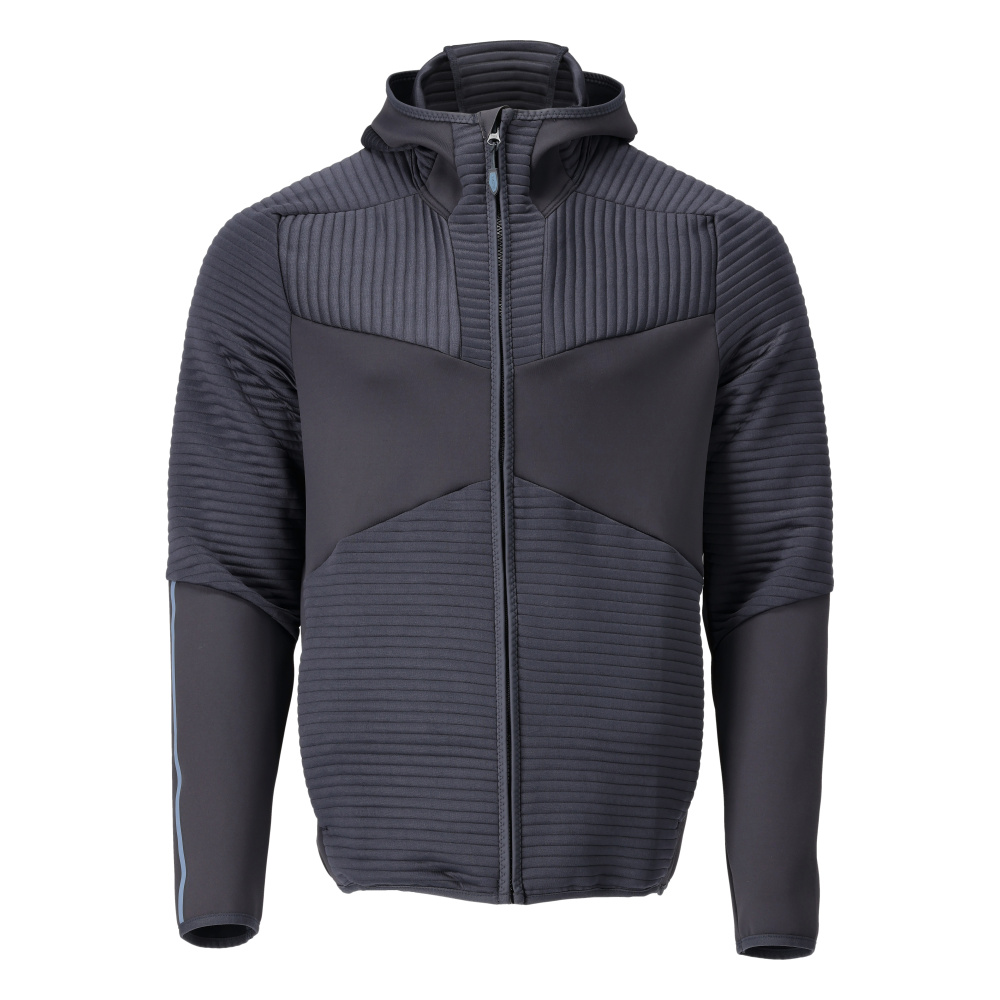 Pull polaire avec capuche et zippé