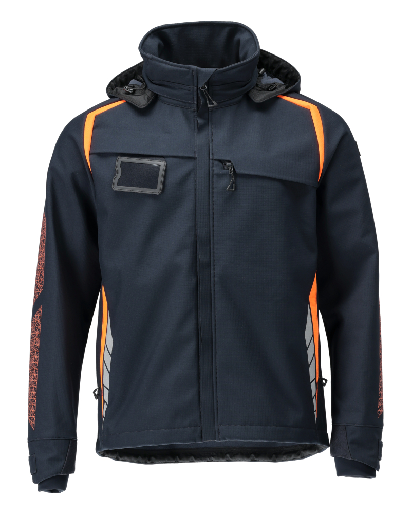 Veste softshell avec capuche