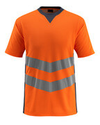 50127-933-14010 T-shirt - Hi-vis Orange/Marine foncé