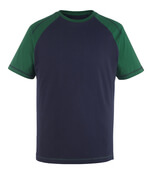 50301-250-13 T-shirt - Marine/Vert bouteille