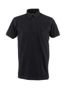 50351-833-09 Polo avec poche poitrine - Noir
