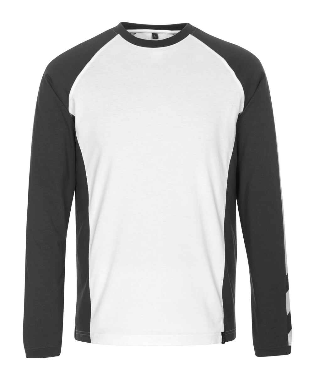 Blanc/Anthracite foncé