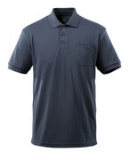 51586-968-010 Polo avec poche poitrine - Marine foncé