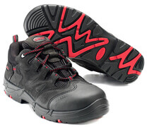 F0014-901-0902 Chaussures de sécurité - Noir/Rouge