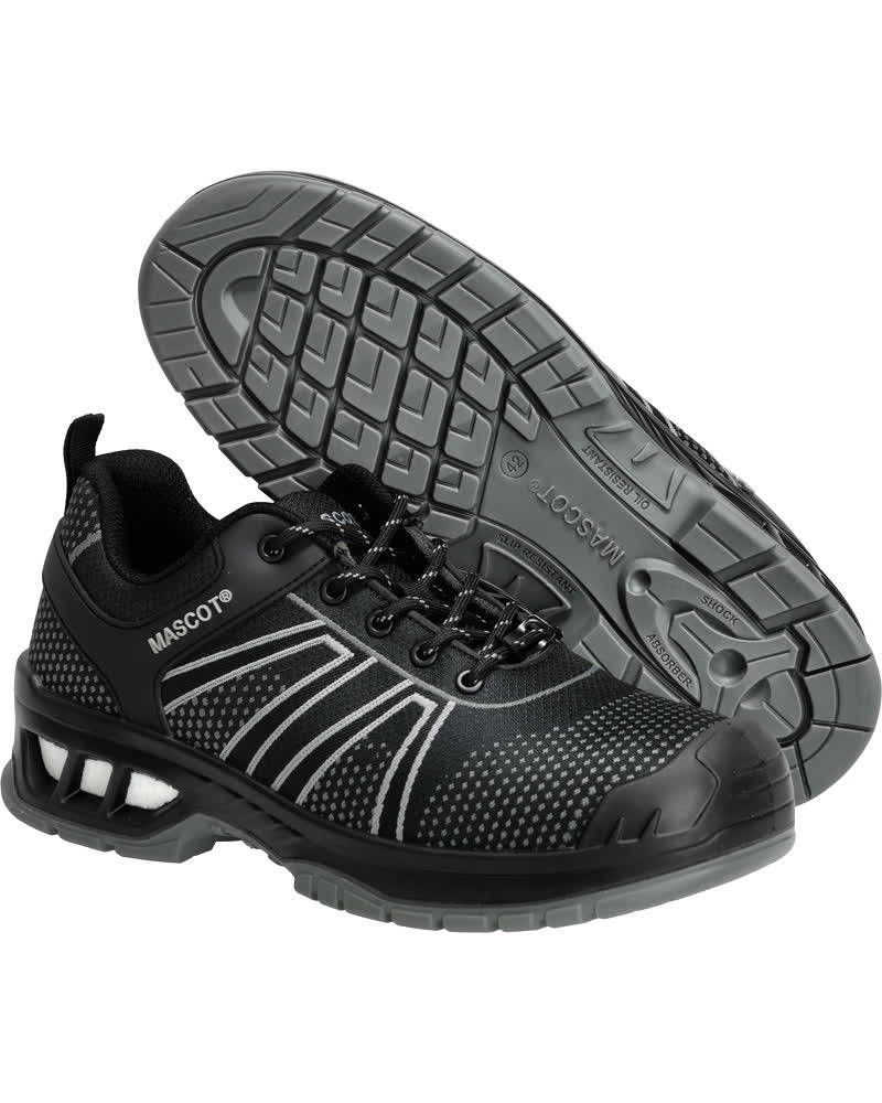 F0130-849-09888 Chaussures de sécurité - Noir/Anthracite