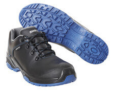 F0140-902-0901 Chaussures de sécurité - Noir/Bleu roi