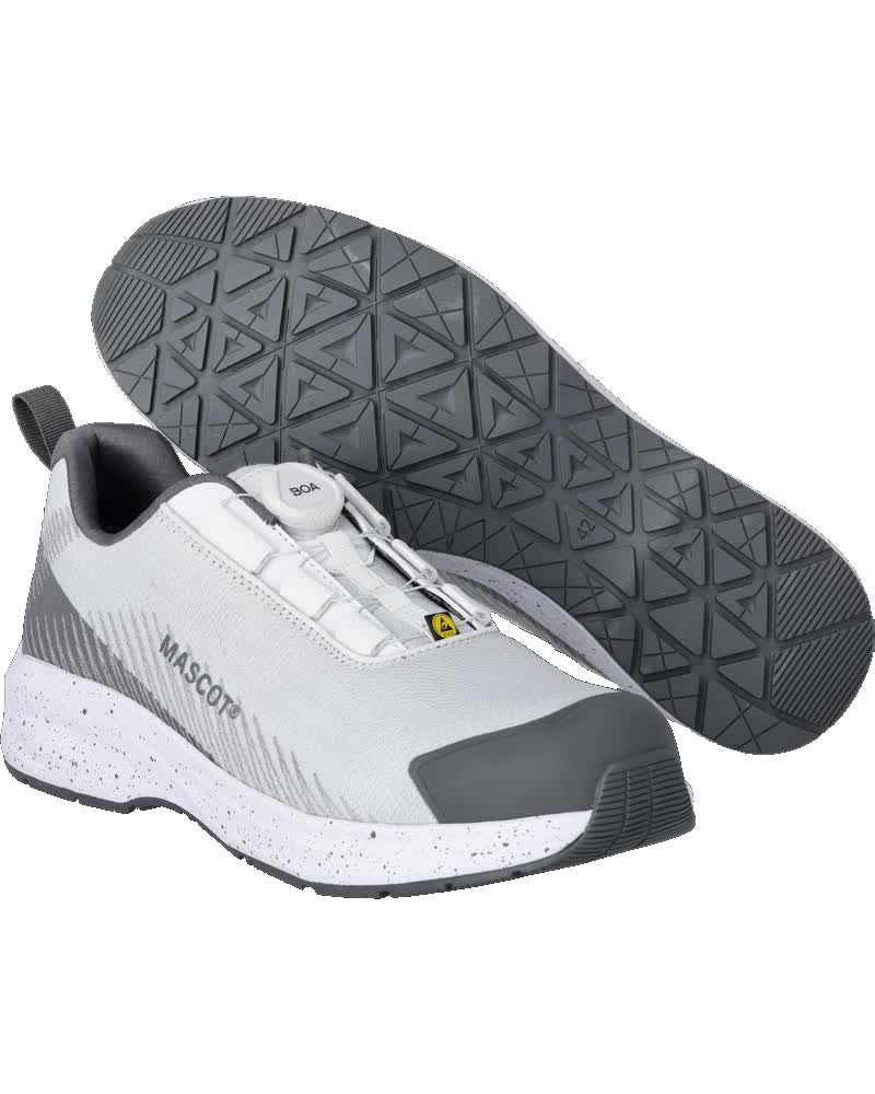 Blanc/Gris anthracite