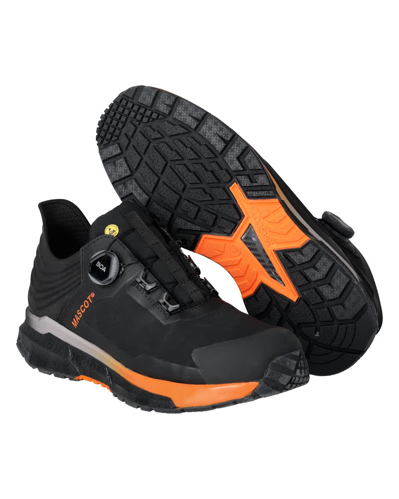 Noir/Orange